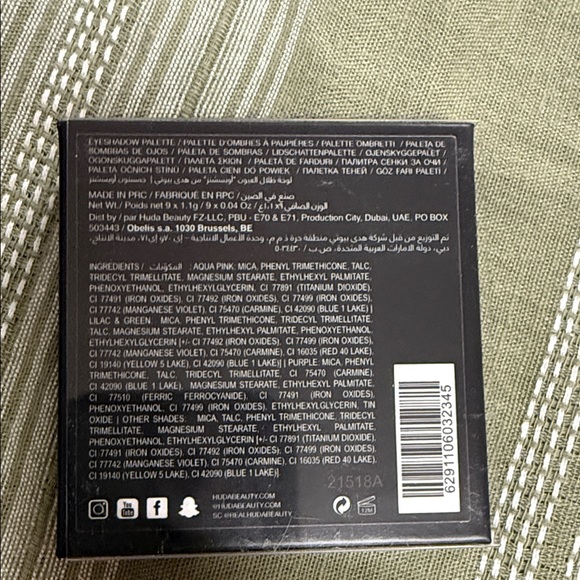HUDA BEAUTY Gemstone Obsessions Palette - Gemstone Obsessions - Picture 2 of 3